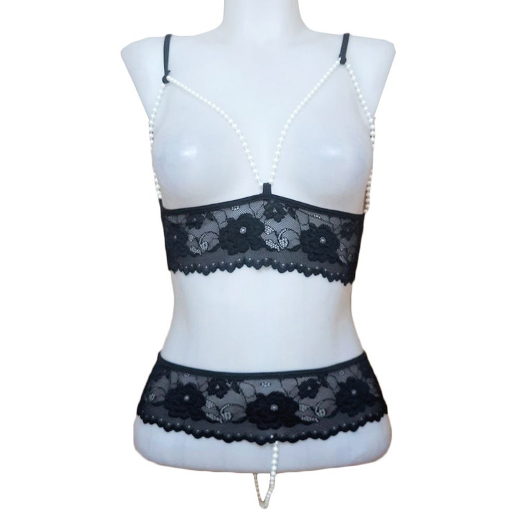 ست شورت و سوتین زنانه فانتزی