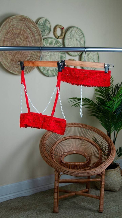 ست شورت و سوتین زنانه فانتزی