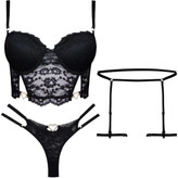 ست لباس زیر ۴ توه زنانه فانتزی