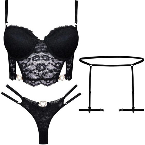 ست لباس زیر ۴ توه زنانه فانتزی