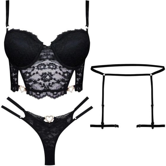 ست لباس زیر ۴ توه زنانه فانتزی