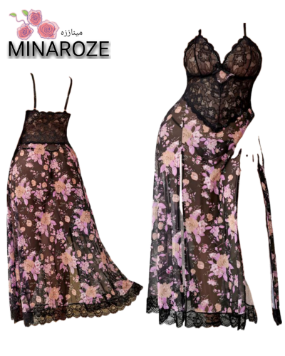 لباس خواب زنانه بلند سایزبزرگ