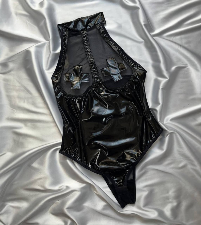 بادی فانتزی زنانه لاتکس