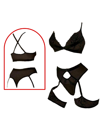 ست شورت و سوتین فانتزی زنانه