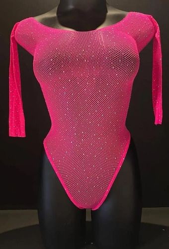 بادی استاکینگ فانتزی نگیندار زنانه