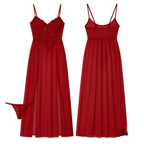 لباس خواب فانتزی بلند زنانه