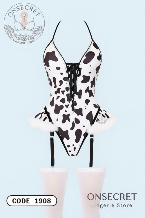 ست جوراب و بادی فانتزی زنانه