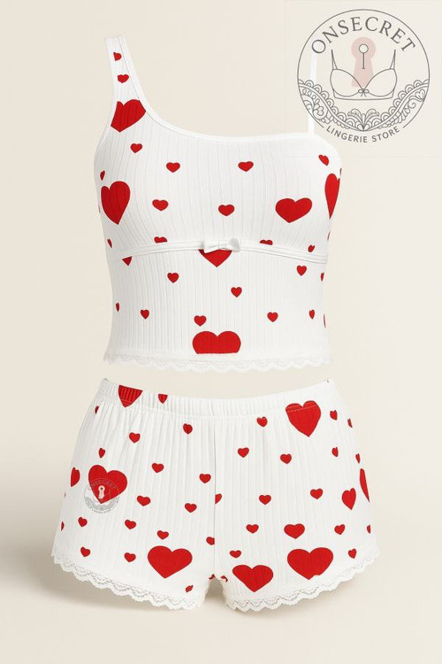 ست تاپ شورت نخی زنانه