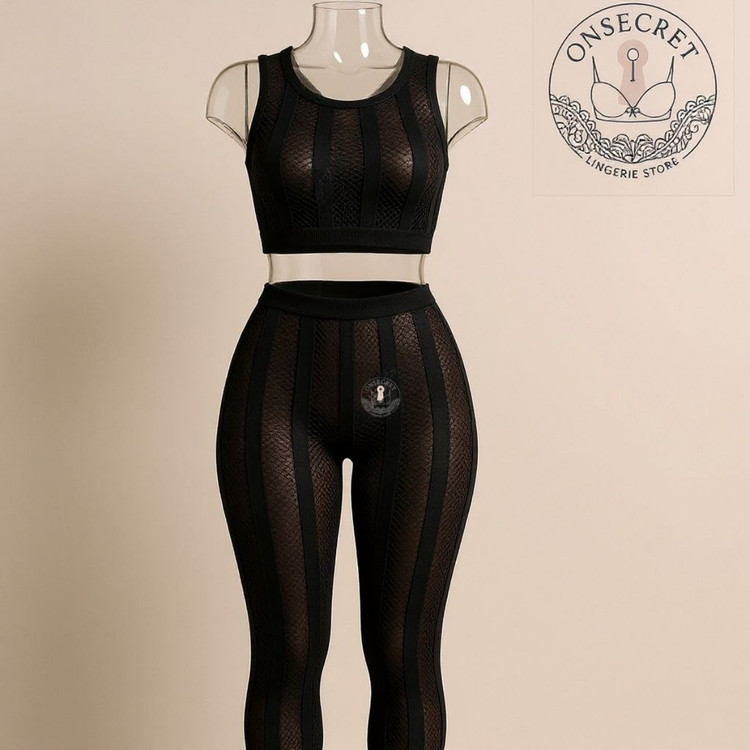 بادی استاکینگ دو تکه فانتزی