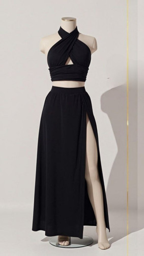 ست کراپ دامن مجلسی فانتزی زنانه