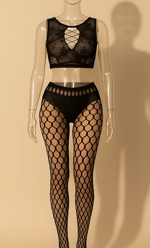 بادی استاکینگ دو تکه زنانه