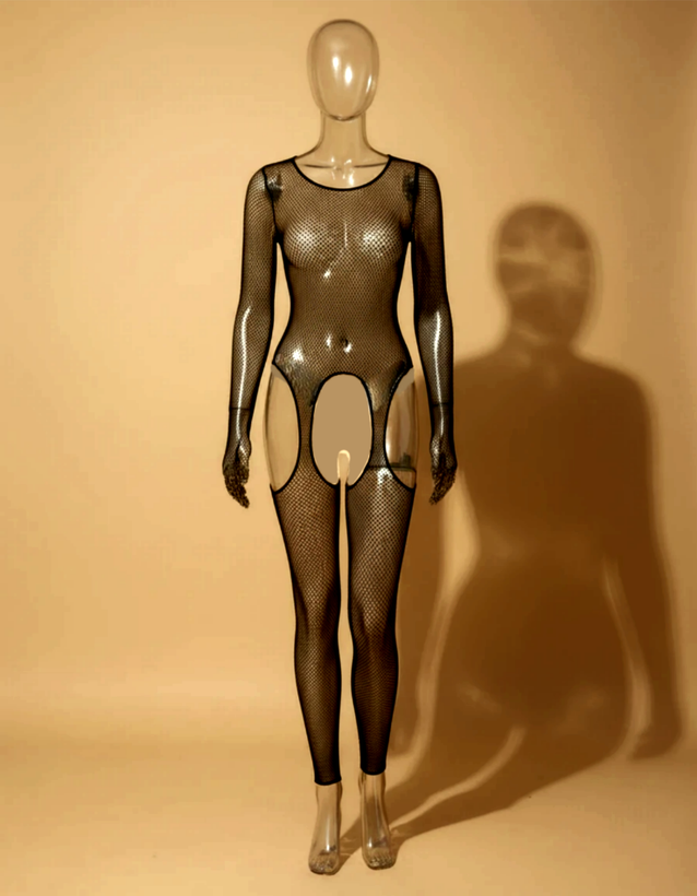 بادیاستاکینگ فول بادی فاق باز زنانه