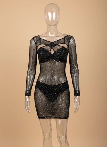 بادی استاکینگ تونیکی زنانه نگیندار