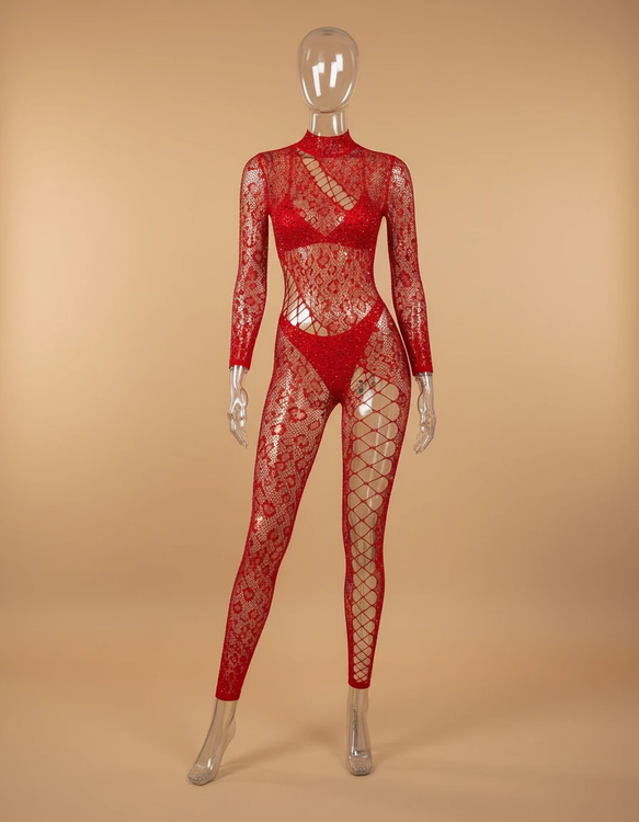 بادی استاکینگ فول بادی زنانه فانتزی