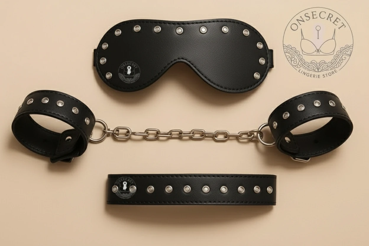 ست چشم‌بند، دستبند و قلاده