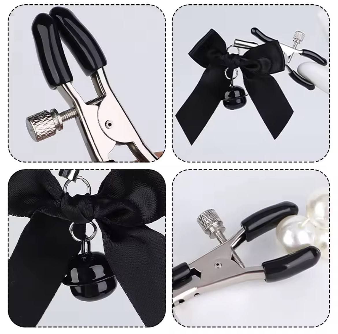 گیره نوک سینه زنگوله دار Nipple clamp