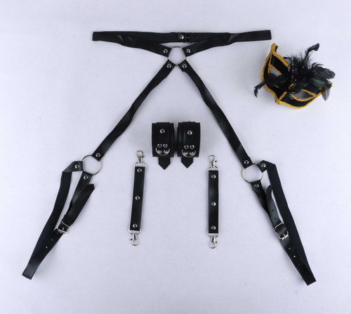 ست گارتر ۵ تکه دستبند دار