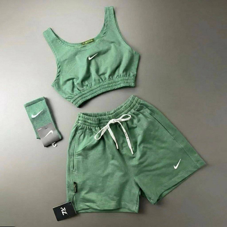 ست نیمتنه و شلوارک ناک