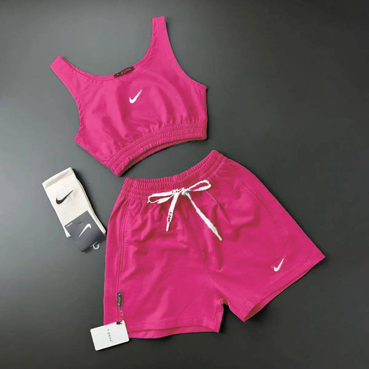 ست نیمتنه و شلوارک ناک