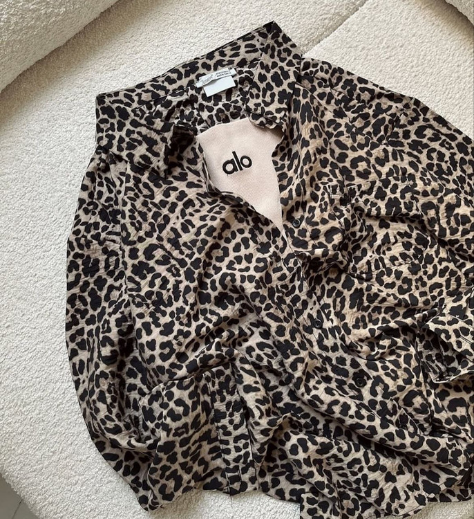 شومیز مجلسی پلنگی