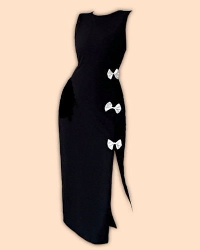 پیراهن ماکسی زنانه بغل چاکدار