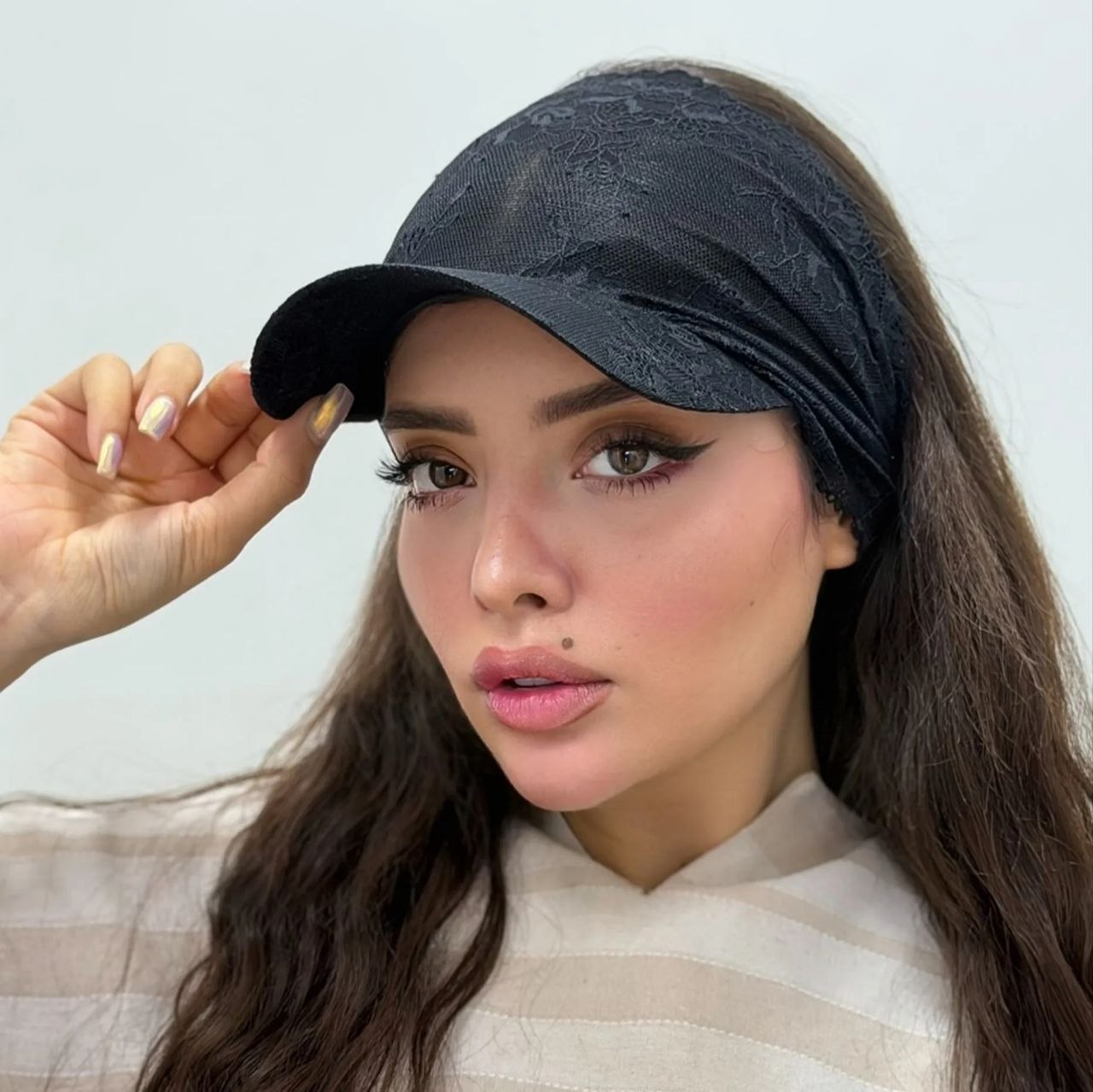 هدبند گیپوری نقابدار زنانه سوزان شاپ
