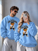 بلوز دورس زنانه توکرکی یقه گرد طرح California کد 80759
