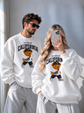 بلوز دورس زنانه توکرکی یقه گرد طرح California کد 80759