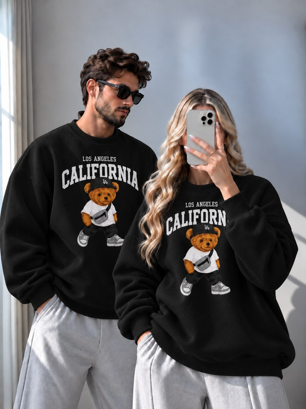 بلوز دورس زنانه توکرکی یقه گرد طرح California کد 80759