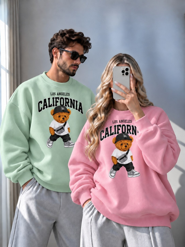 بلوز دورس زنانه توکرکی یقه گرد طرح California کد 80759